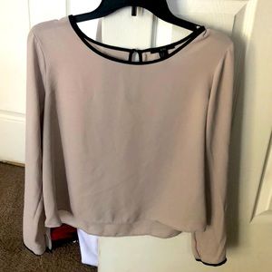 Forever 21 Long Sleeve Blouse - Size Medium